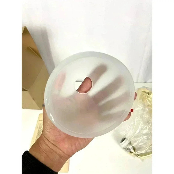 Frosted Glass Wall Lighting Fixture 5609 OPEN BOX Keller Italian Italisa Series - Picture 9 of 13